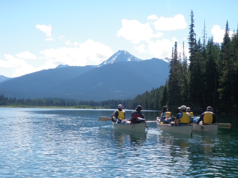 Canoeing the Bowron Lakes