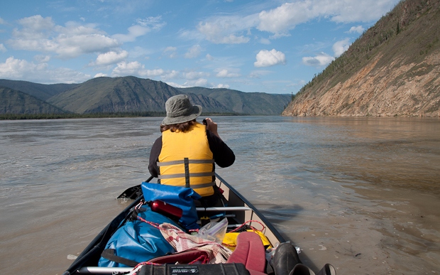 Paddling the Yukon